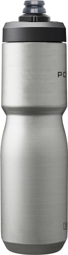 CamelBak Podium Steel Insulated Stainless Steel Bike Water Bottle Stainless, 22oz