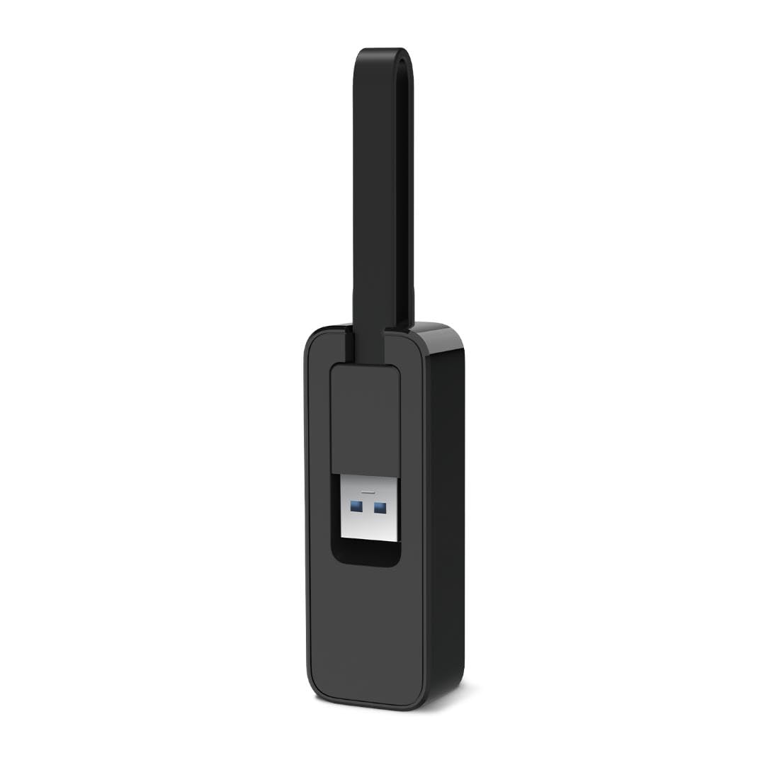 TP-Link USB to Ethernet Adapter (UE306), Supports Nintendo Switch, 1Gbps Gigabit RJ45 to USB 3.0 Network Adapter, Foldable & Portable Design, Plug and Play, Compatible with Windows, macOS, and Linux