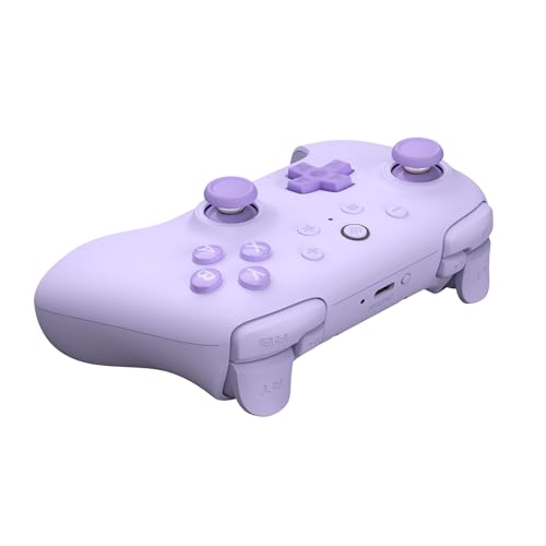 8BitDo Ultimate 2C Wireless Controller for Windows PC and Android, with 1000 Hz Polling Rate, Hall Effect Joysticks and Triggers, and Remappable L4/R4 Bumpers (Purple)