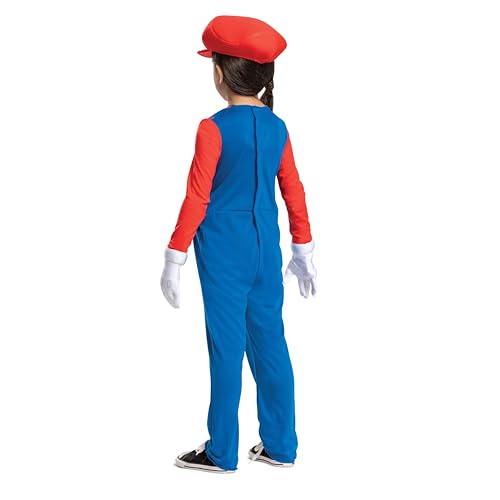Nintendo Super Mario Brothers Mario Boys Toddler Costume, Medium/3T-4T