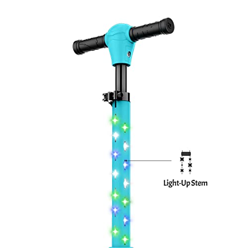 Jetson Scooters - Jupiter Mini 3 Wheel Kick Scooter, Blue, Foldable, Lightweight, Portable