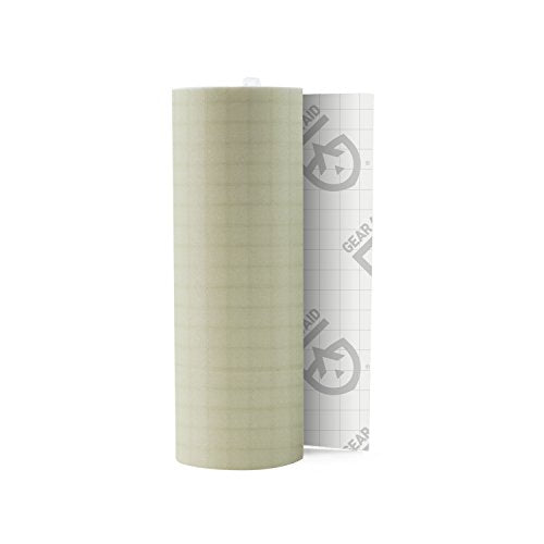 GEAR AID Tenacious Tape 3”x20” Fabric and Vinyl Gear Repair Tape, Quickly Fix Holes and Rips in Puffy Jackets, Rain and Snow Gear, Tents, Sleeping Bag and More, Off-White, 1 Pack