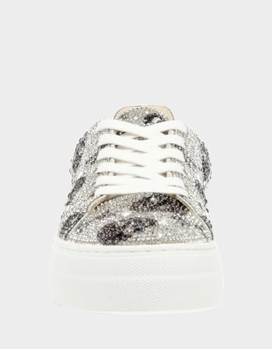 Betsey Johnson Women's Sidny Sneaker, Skulls, 8.5