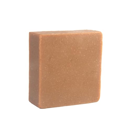 Majestic Lather Pumpkin Spice Luxury Bar Soap for Face & Body - Skin Soothing, Gentle Cleansing, Moisturizing & Nourishing - Shea Butter & Natural Oils. Cold Process. For All Skin Types