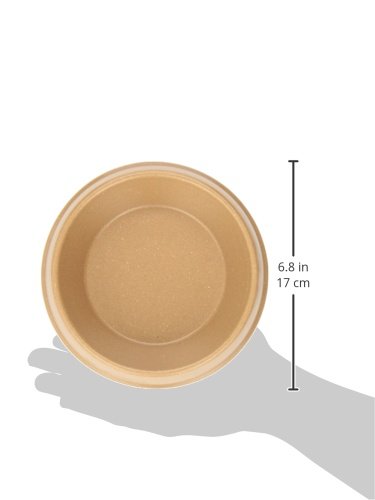 The Green Pet Shop Bamboo Dog Bowl, Small, Brown