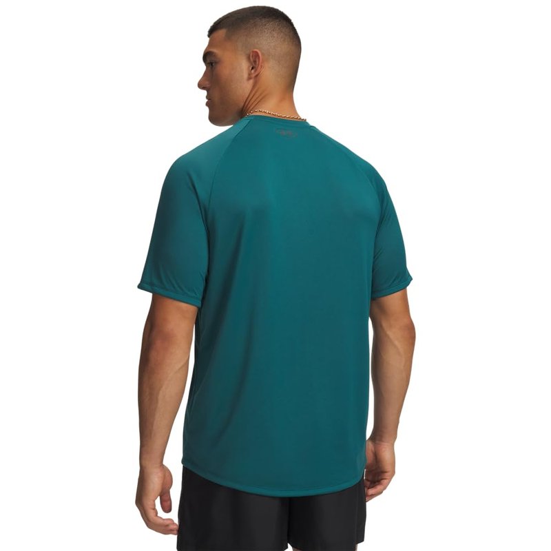 Under Armour Men's Tech 2.0 Short-Sleeve T-Shirt, (338) Rack Green / / Black, Small