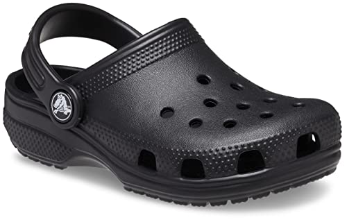 Crocs Unisex Kids Classic Clog T Clog, Black, 10 UK Child
