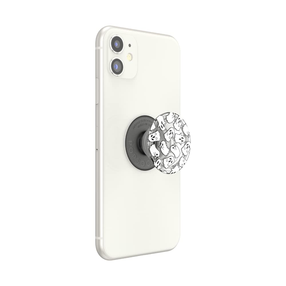 PopSockets Translucent Phone Grip with Expanding Kickstand, PopSockets for Phone, Adhesive Grip, Translucent PopGrip - Translucent Ghosted