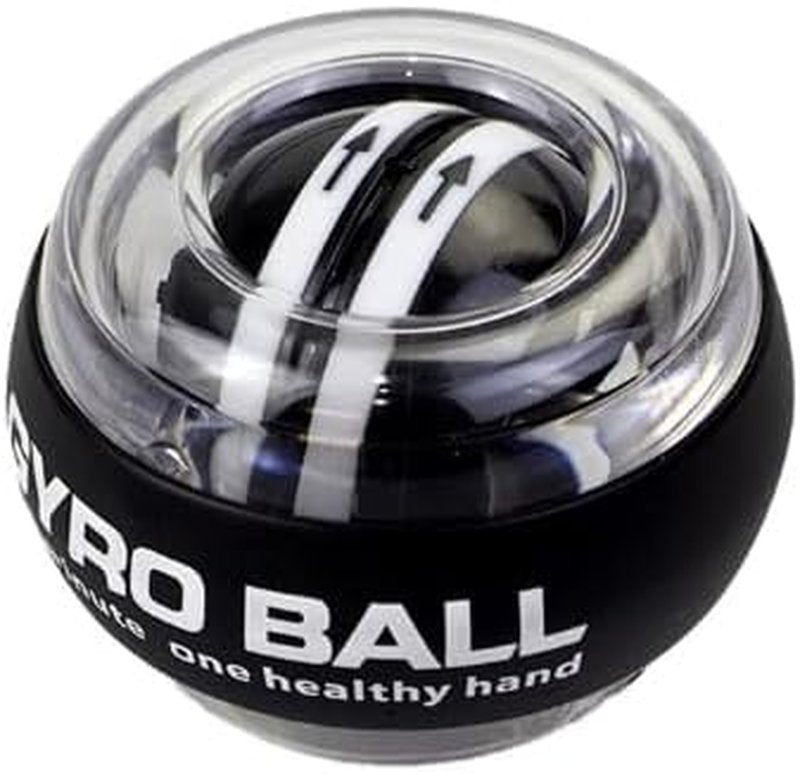 Gyro Wrist Trainer Ball - Enhance Grip Strength with Auto-Start Feature | LED Light & Portable Design