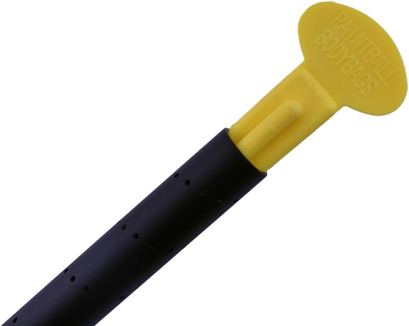 PaintballBodyBags Python Pro 5 Disk Quick Pull Thru Pocket Paintball Squeegee & Barrel Blocker Combo - Made in USA
