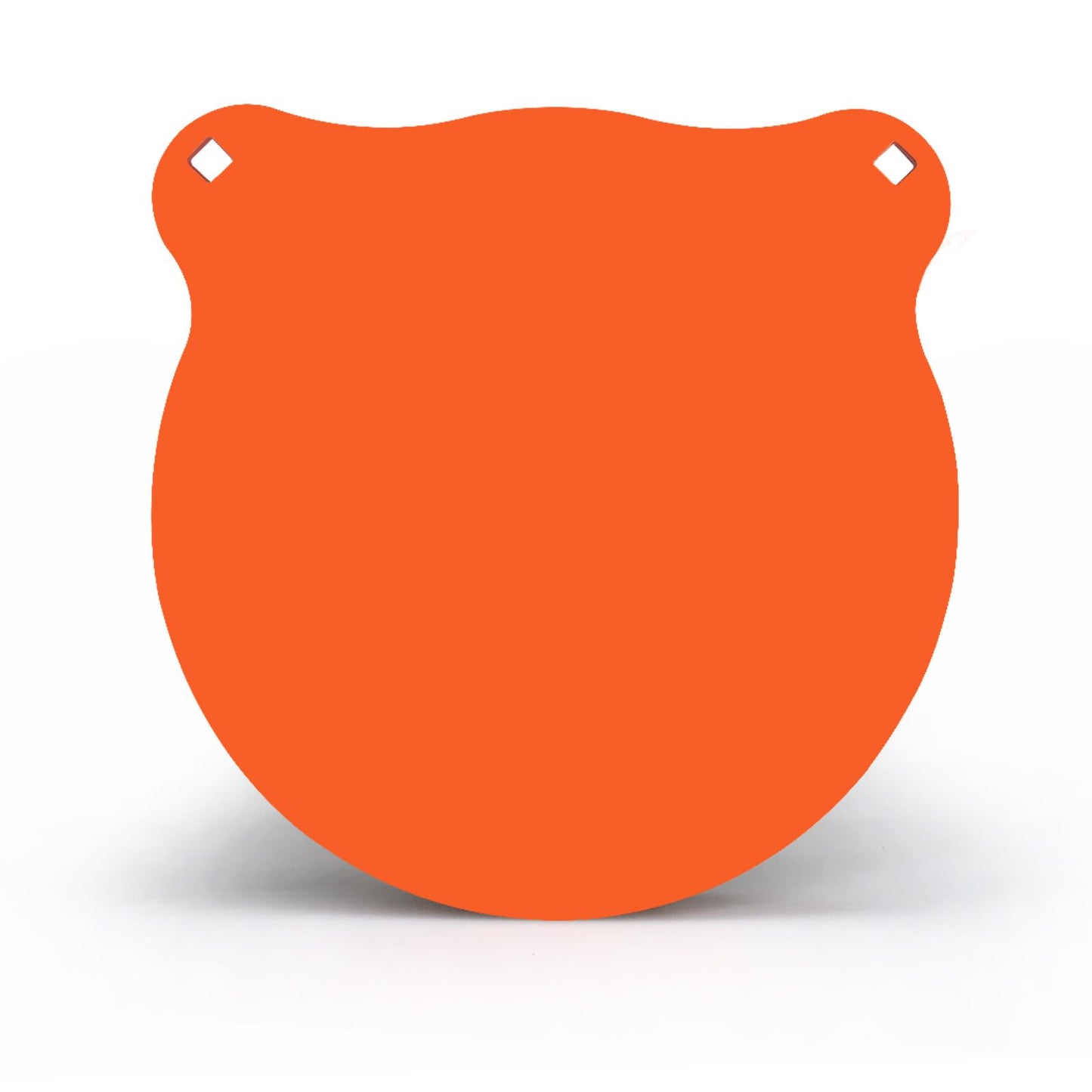 Highwild AR500 Steel Target 10" x 1/2" Gong Shooting Metal Target - Neon Orange