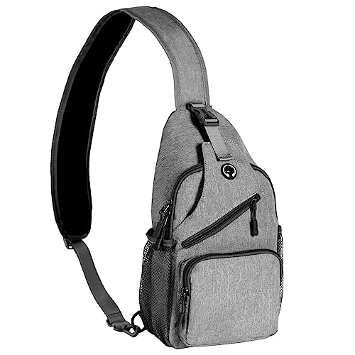 Javolto Crossbody Bags Sling Backpack,Multipurpose Cross body Shoulder Bag for Men and Women Chest Bag Travel Hiking Daypack
