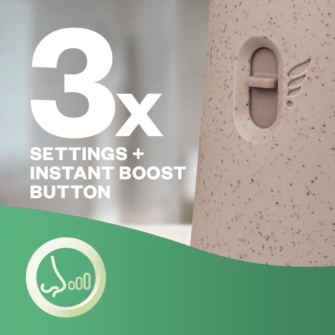 Air Wick Aerosol-Free Automatic Air Freshener Spray | 24x7 Active Fresh Odour Neutraliser | Lasts Up to 3x70 Days (5 Refills, Sweet Vanilla & Shea Butter x2, Fresh Cotton x2 & Eucalyptus & Freesia x1)