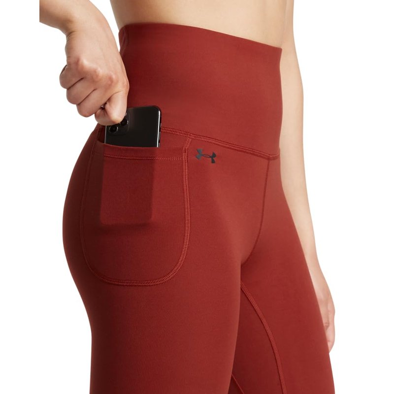 Under Armour Womens Motion Ultra High Rise Ankle Legging, (840) Earthen Orange / / Black, XX-Large Tall