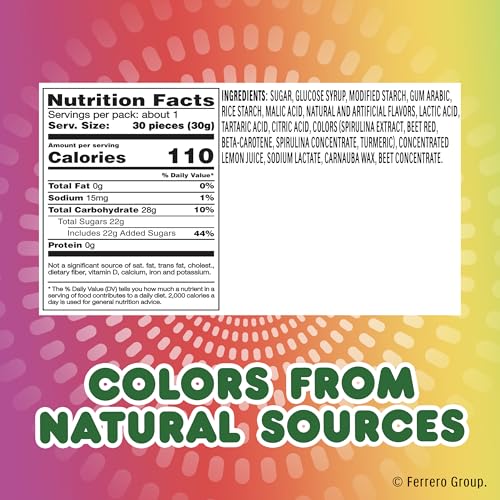 TIC TAC CHEWY! Fruit Adventure Candy, Bulk 24 Pack, Fruit Candy, 1.8 oz Each (Packaging May Vary)