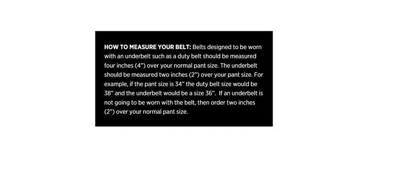Bianchi, 7950 AccuMold Elite Sam Browne Belt, Plain Black, Large 40"-46" (22126)