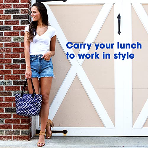 J World New York Lunch Tote Bag Insulated Lunch-Box for Women & Teen Girls, Bellis