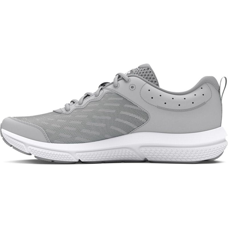 Under Armour Men's Charged Assert 10, (102) Mod Gray/Mod Gray/White, 14, US