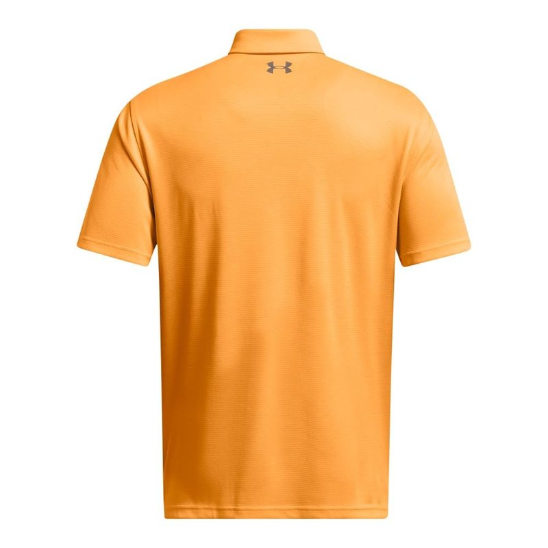 Under Armour Men's Tech Golf Polo, (803) Nova Orange / / Pitch Gray, 3X-Large Tall