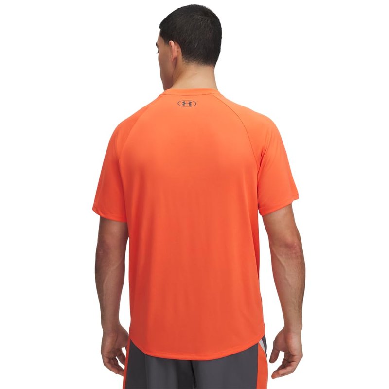 Under Armour Men's Tech 2.0 Short-Sleeve T-Shirt, (847) Fire / / Black, 3X-Large Tall