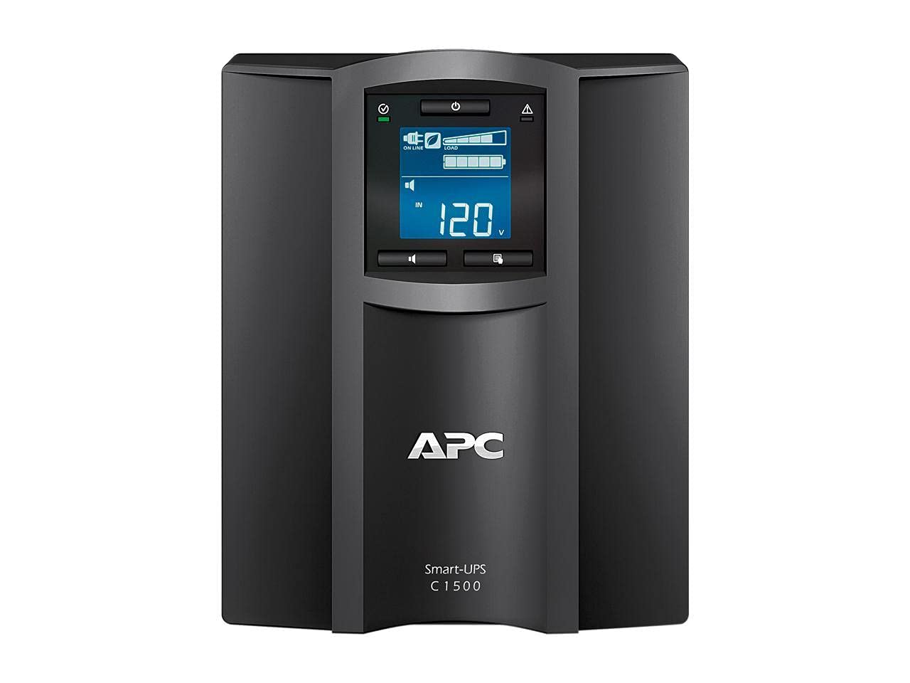 APC 1500VA Smart UPS with SmartConnect, SMC1500C Sinewave UPS Battery Backup, AVR, 120V, Line Interactive Uninterruptible Power Supply