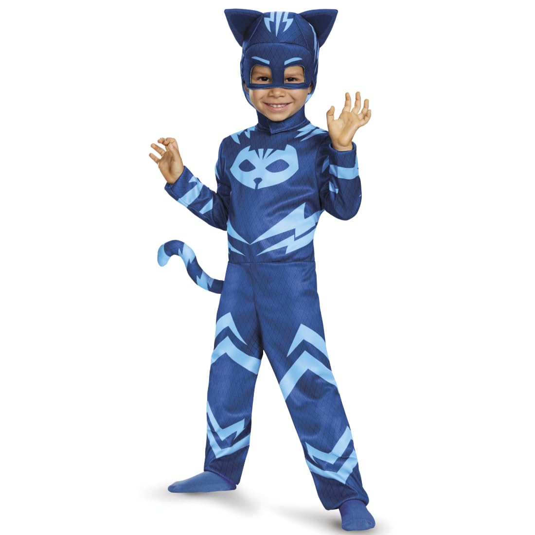 Catboy Classic Toddler PJ Masks Costume, Large/4-6