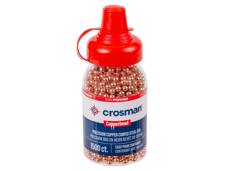 Crosman Copperhead 4.5mm Copper-Coated BBs (1500-count)