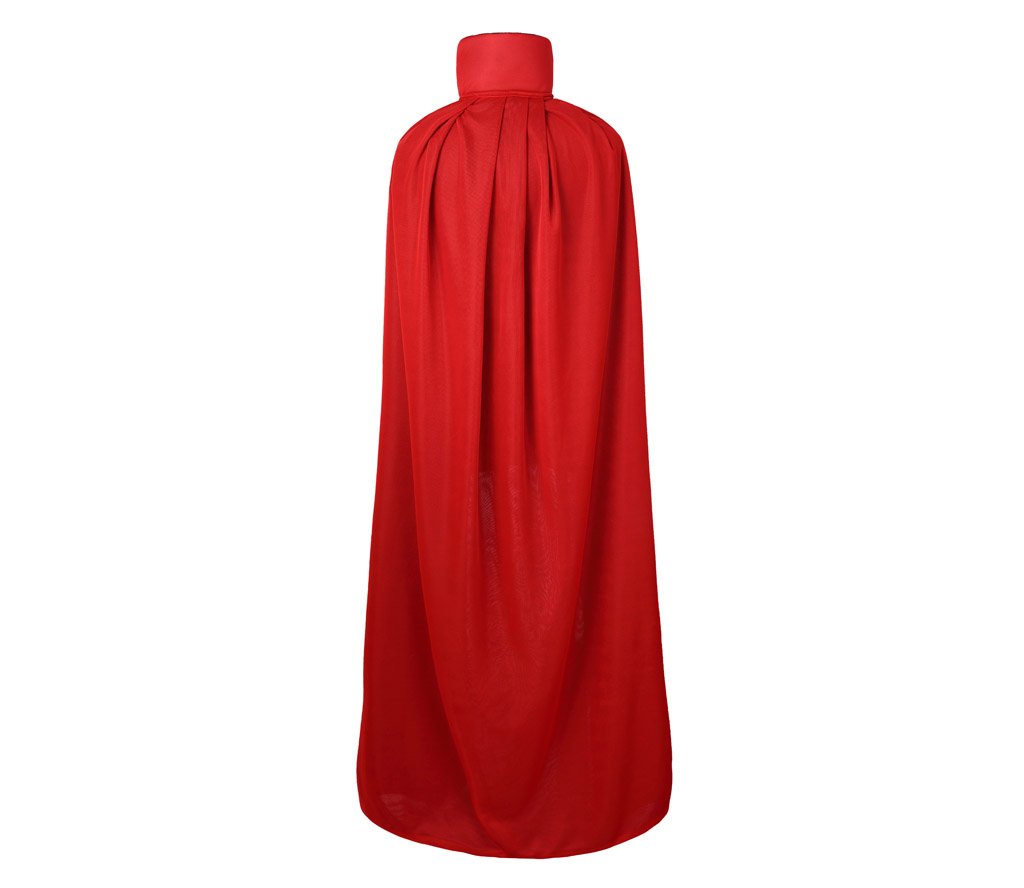 Regenboog Black and Red Cape Adult,Stand Collar Reversible Cape Men,Halloween Christmas Costume,Masquerade,Dress up,Wizard,Witch,Vampires Cloak,59inch