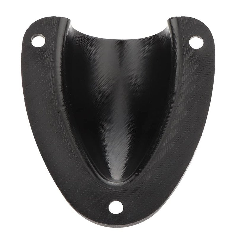 VTurboWay 4 Pcs Nylon 2-1/2" Marine Wire Cable Vent Cover, Clamshell Vent for Boat, Smooth Edge Thickness 1/8", Wire Vent Cover, Clamshell Vent, Free Installation Screws
