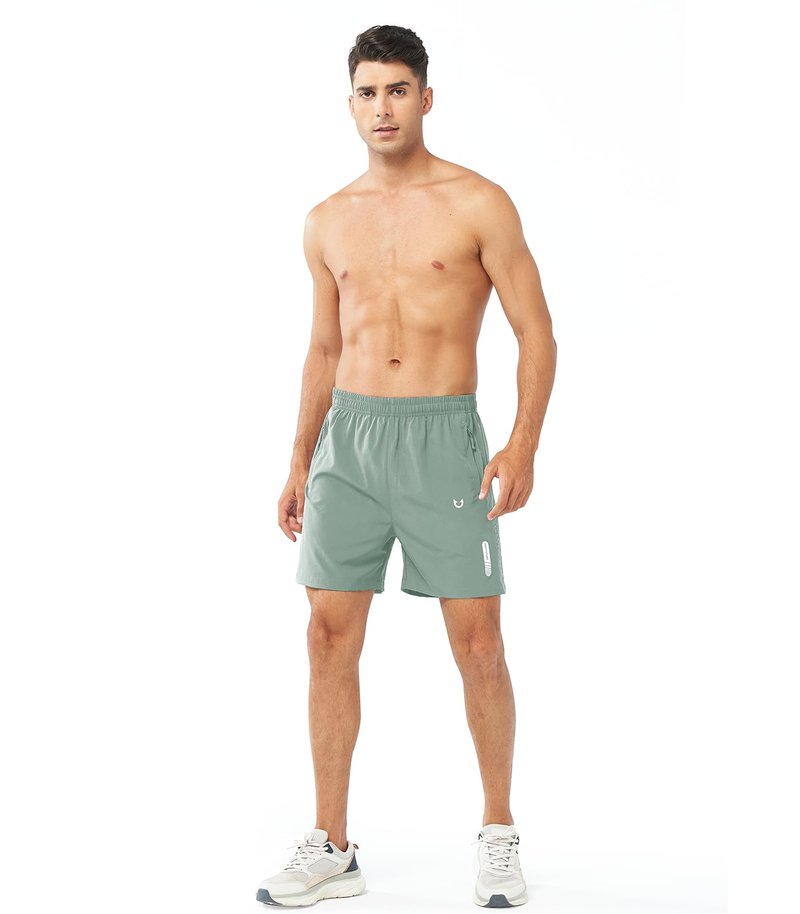 NORTHYARD Men's Athletic Running Shorts Gym Workout 7"/9"/5" Quick Dry Lightweight Sports Basketball Tennis 3 Zipper Pockets LODENFROST-5inch S