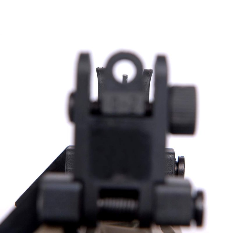 IORMAN Ultralight Flip Up Sight 45 Degree Offset Rapid Transition Front and Backup Rear Sight