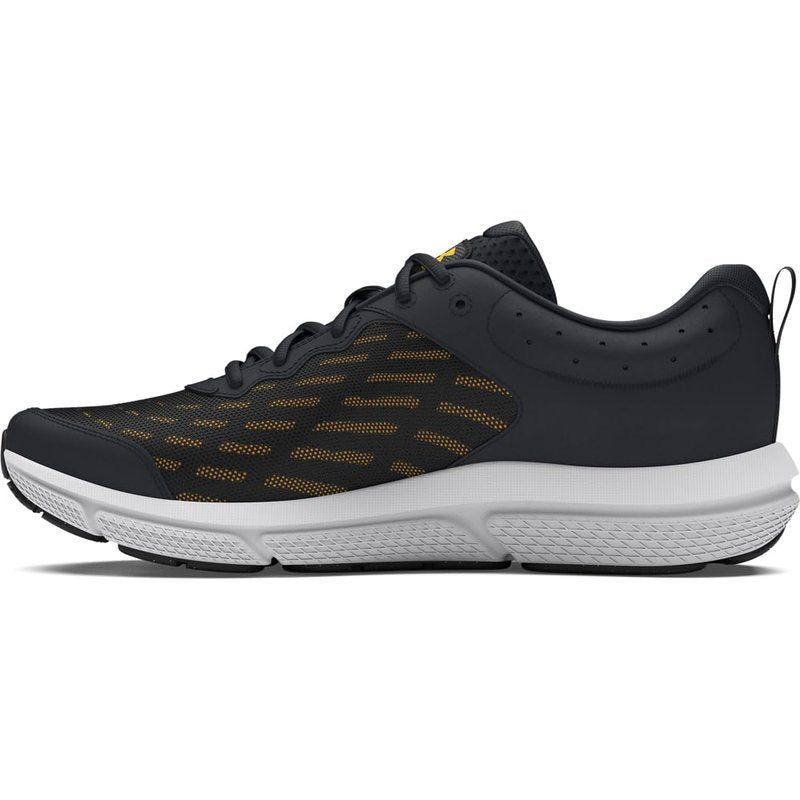 Under Armour Men's Charged Assert 10, (008) Black/Black/Taxi, 15, US