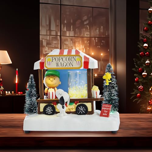 Kurt Adler 7-Inch Battery-Operated Peanuts© LED Musical Table Piece