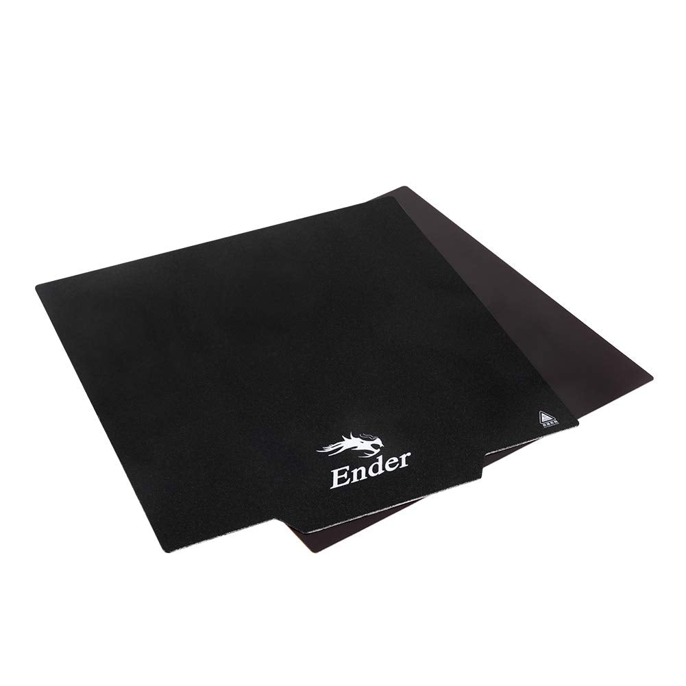 Creality Original Ultra Flexible Removable Magnetic 3D Printer Build Surface Heated Bed Cover for Ender 3 S1/Ender 3/Ender 3 pro/Ender 3 V2/Ender 5 3D Printer 235 * 235 * 1mm