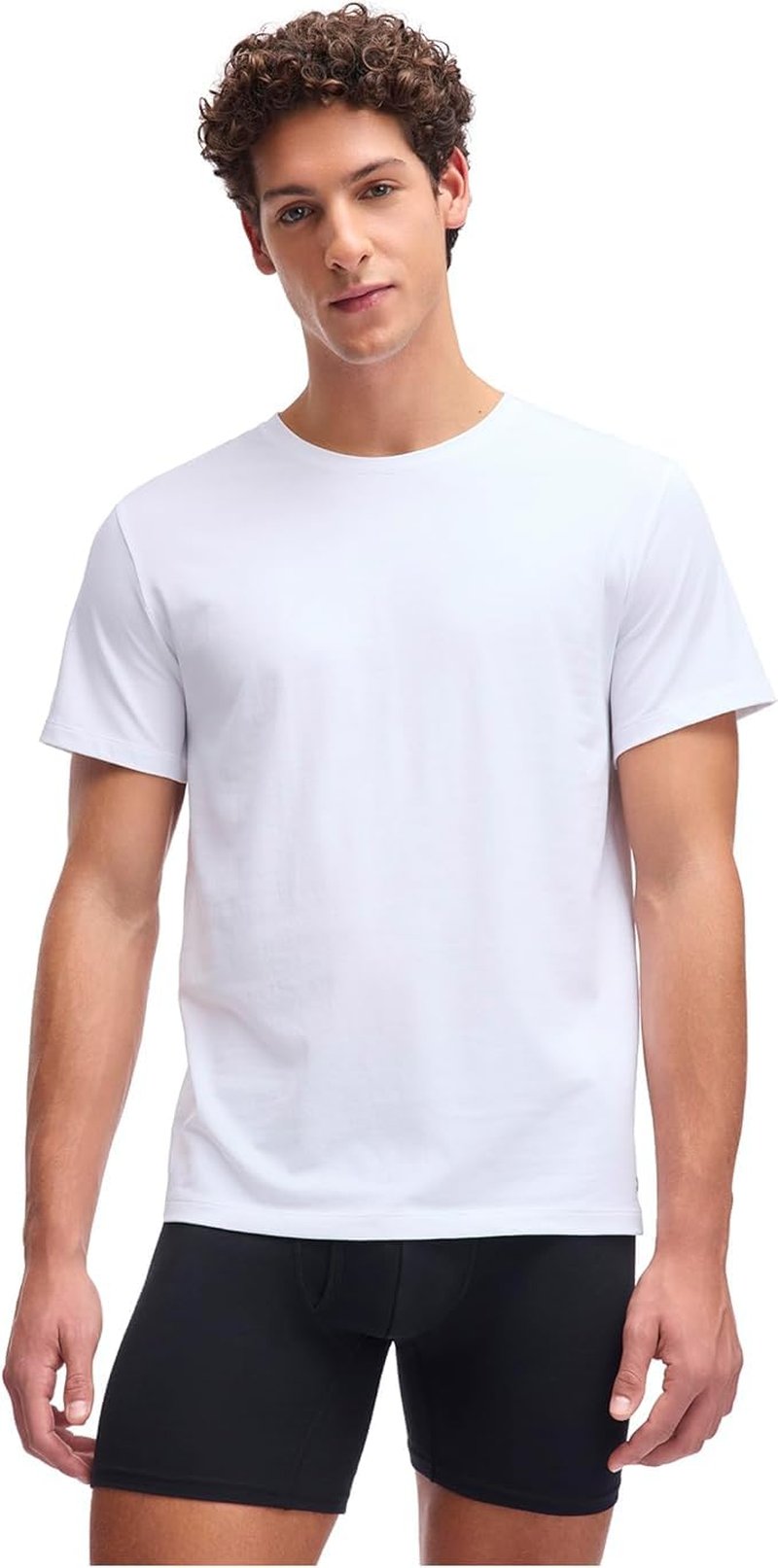 Under Armour Men's Performance Tech Mesh Crew Neck Undershirt, 4-Way Stretch Material, 2-Pack, White, Large