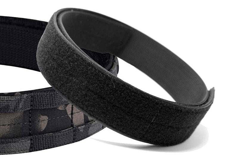 KRYDEX Quick Release Rigger MOLLE Belt 1.75 Inch Inner & Outer Tactical Heavy Duty Belt (MCBK, Large)