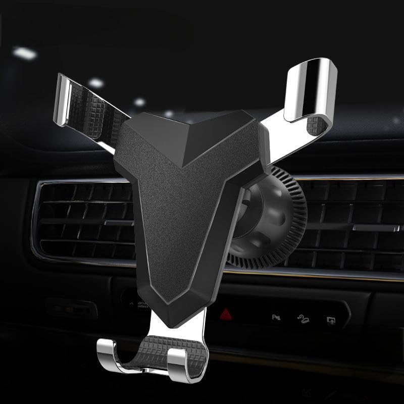 Cell Phone Holder car Windshield Dashboard Vent Universal, Cell Phone Car Mount Fit for iPhone and All Smartphones,Black