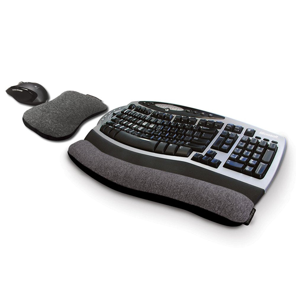 HandStands Beaded Keyboard & Mouse Wrist Support for Computer, Laptop, Office Work, & PC Gaming- Keyboard and Mouse Cushion