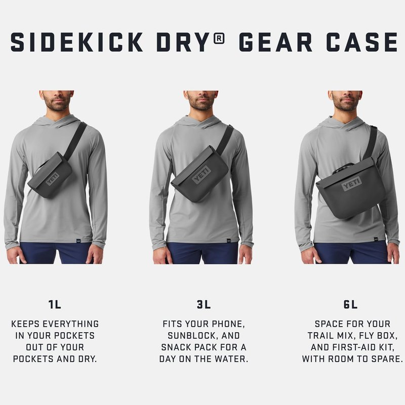 YETI Sidekick Dry 6L Gear Case, Navy