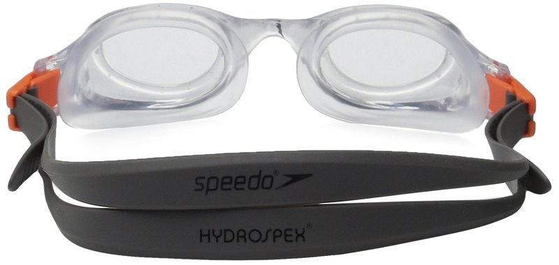 Speedo Unisex-child Swim Goggles Hydrospex Ages 6-14, Silver Ice