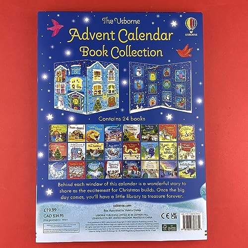 Usborne Advent Calendar Book Collection