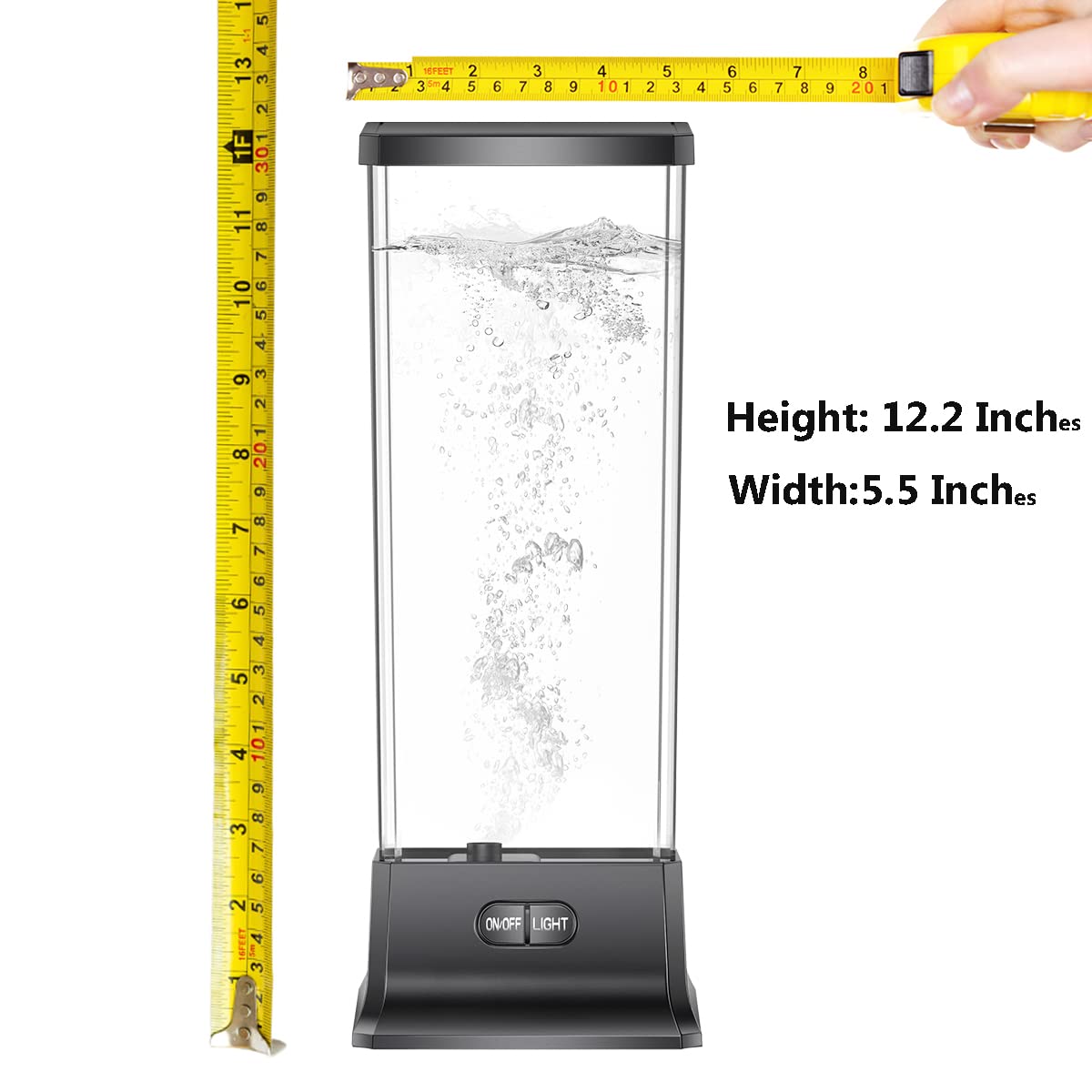 CALOVER Gifts for Kids Boy Girl Men Women Birthday Christmas Thanksgiving All Holiday Jellyfish Lamp with Music Bluetooth Speaker Table Sensory Night Mood Light