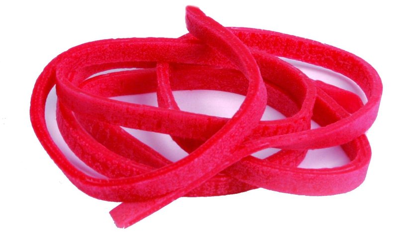 Fishbites® Bag O'Worms Bloodworm - Fast Acting - Red (1/4" Wide)