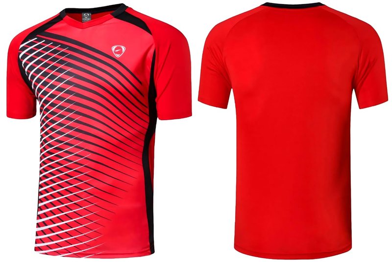 5 Pack Men's Activewear T-Shirt Sport Tee Shirt Athletic Running Gym Workout Tshirt Tennis Tops 229_249_298_303Black_230Red_XL