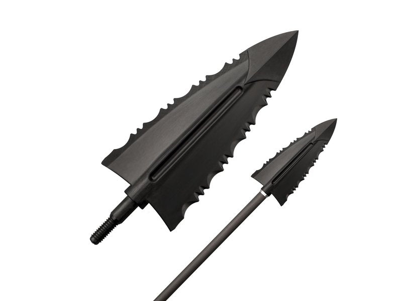 Cold Steel Cheap Shot Polymer Archery Broadheads for Bows and Crossbows, Standard Broadhead (Pack of 10), 125 Grain (CSBH1Z)