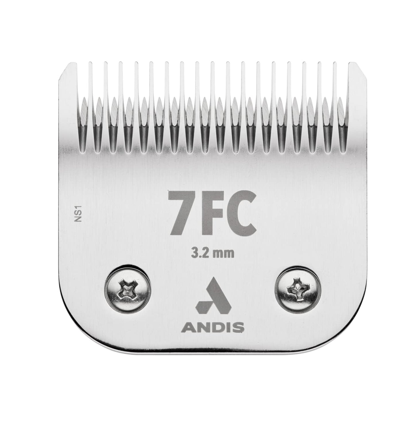 Andis UltraEdge #7FC Detachable Clipper Blade, Create Your Way, Carbon-Edged, Chrome Plated