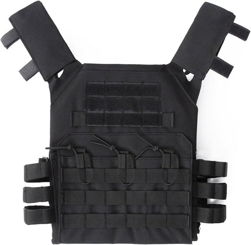 Tactical Vest Set for Men | Airsoft Paintball Gear - Durable Black Design