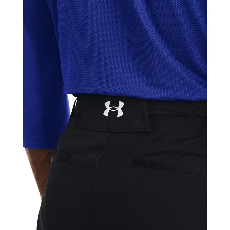 Under Armour Men's Utility Baseball Pants 22, (001) Black / / White, Small