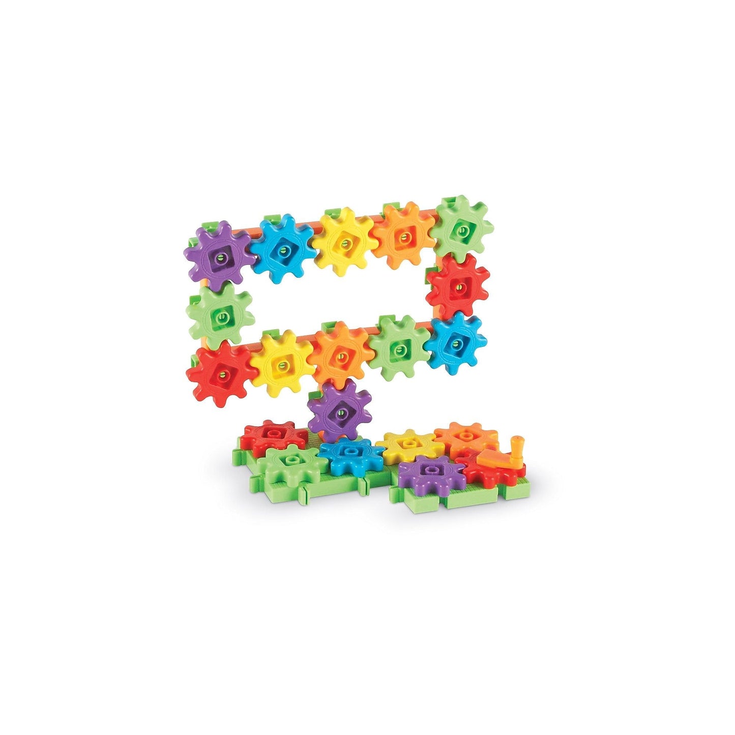 Learning Resources LER9148 LER9215 Gears Starter Building 60 piece set, Multicoloured