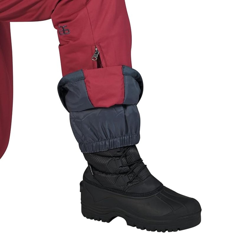 Arctix Women's Essential Insulated Bib Overalls, Crimson, X-Large Short
